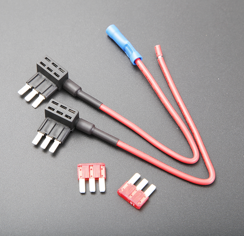 三腳插片保險絲取電器，MICRO3取電器 FKY-05
